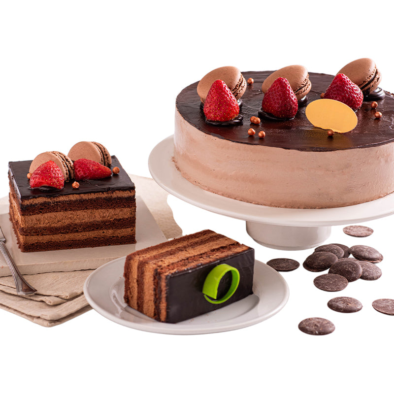 Royal Chocolate Mousse Cake