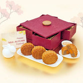 Conrad Singapore Marina Bay White Lotus Single Yolk Mooncakes