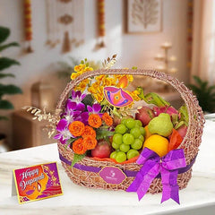 Deepavali Harvest Blessings Fruit Basket
