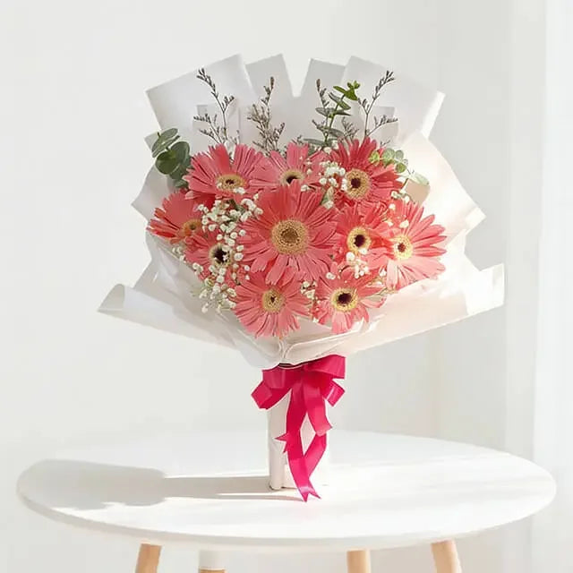 Special Pink Gerberas Bouquet - Isla