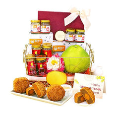 Moonlight Harvest Mid-Autumn Gift Hamper – Conrad Mooncakes & Birds Nest