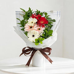 Mixed Gerbera Bouquet - Gerbera Sisters