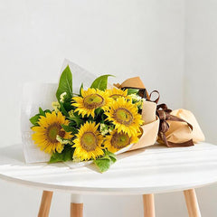 6 Sunflowers Bouquet - Fleur de Sun