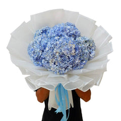 Blue Hydrangeas Bouquet - My Baby Blue