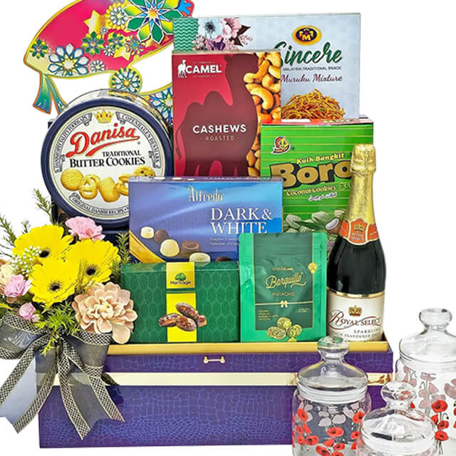 Gourmet Deluxe Food Hamper - Raya Hampers