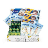 Baby hamper with diapers and health supplements, ideal for new baby flower delivery in Singapore