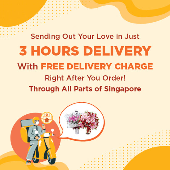 Send Flower Faster with 3 Hours Delivery Singapore