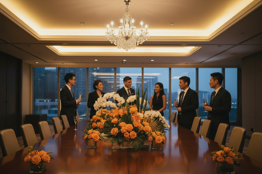 Corporate Event Flower Arrangements in Singapore