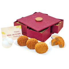 Conrad Singapore Marina Bay White Lotus Single Yolk Mooncakes