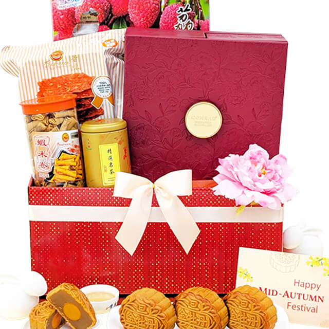 Wholesome Prosperity Mid-Autumn Gift Hamper – Conrad Mooncakes & Treats