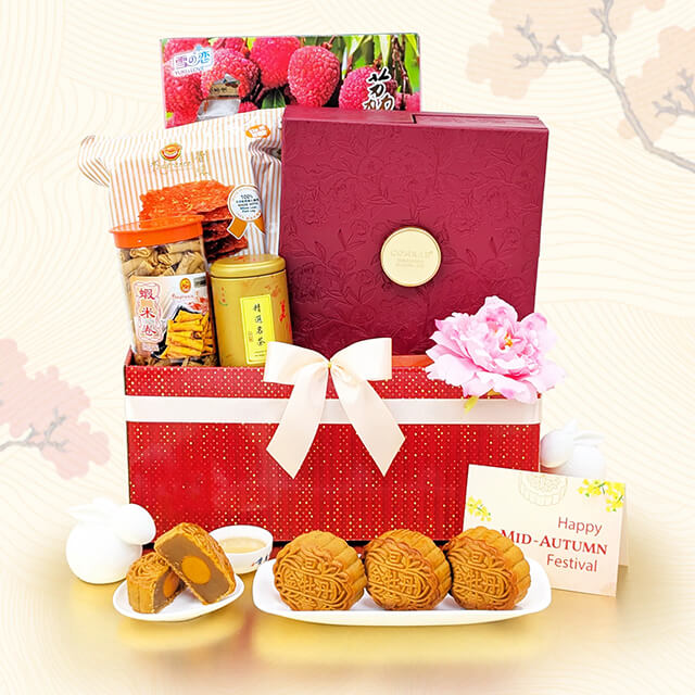 Wholesome Prosperity Mid-Autumn Gift Hamper – Conrad Mooncakes & Treats