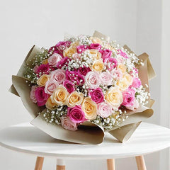 45 Mixed Roses Melting Love