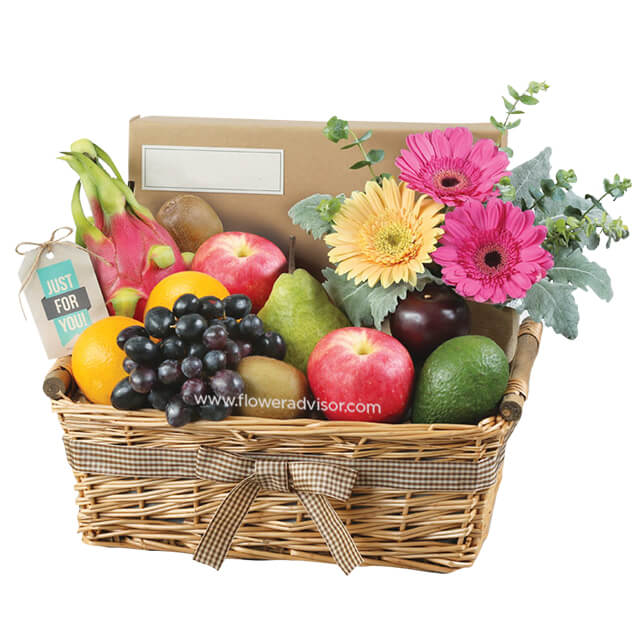 Elegant Fruit Basket - Fresh Plair