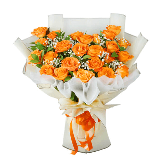 Wonder Orange Roses Bouquet