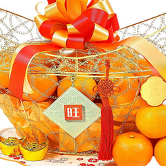 CNY Gold & Riches Mandarin Oranges Gift Hamper (28Pcs)