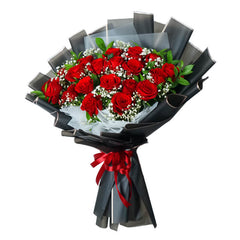 20 Red Rose Bouquet - Feeling  Vogue