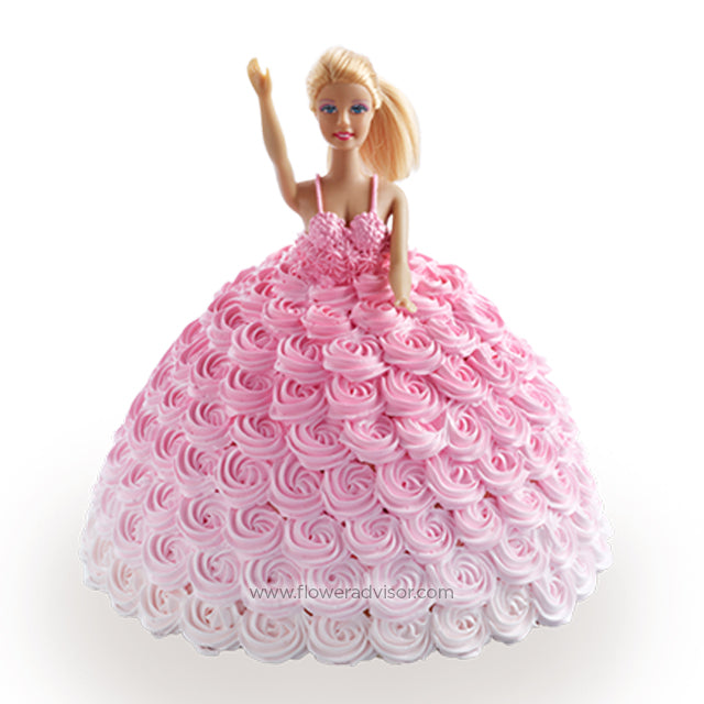 Princess Doll Cake